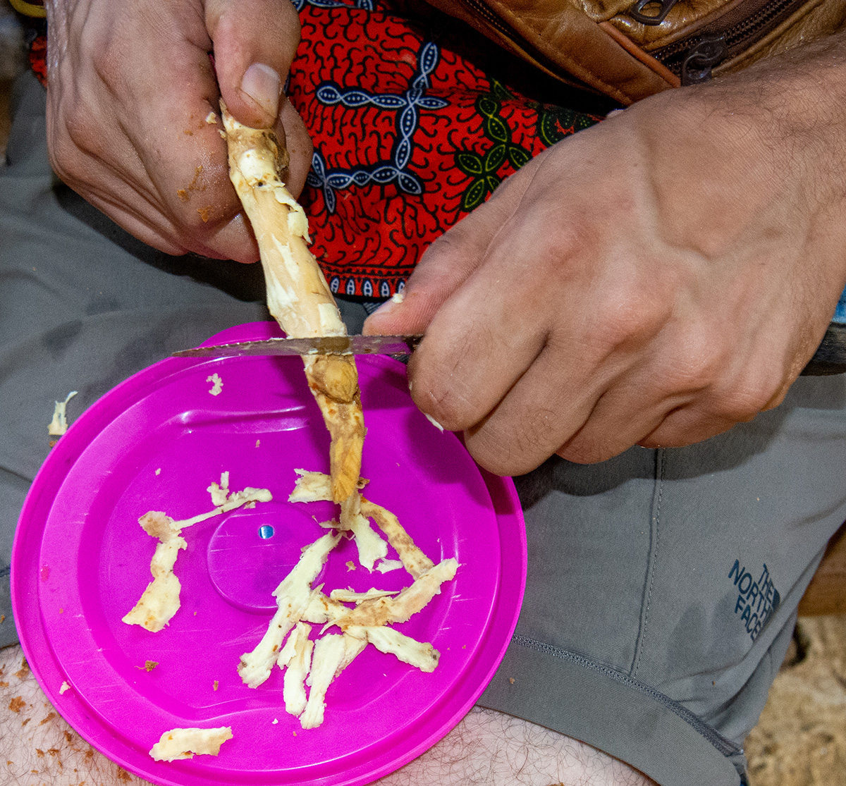 Preparing fresh iboga
